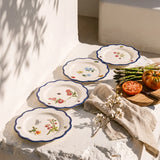 Plato mediano primavera 20cm set x4