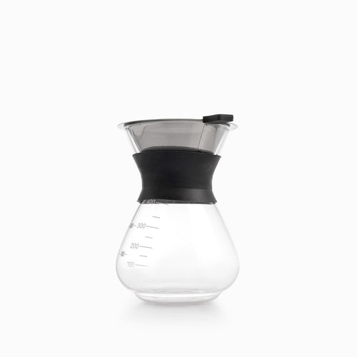 Cafetera manual con filtro