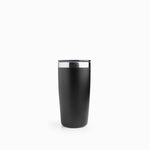 Vaso Doble Pared En Acero Negro 320Ml