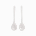 Servidoras en resina blanca set x2