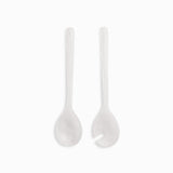 Servidoras en resina blanca set x2