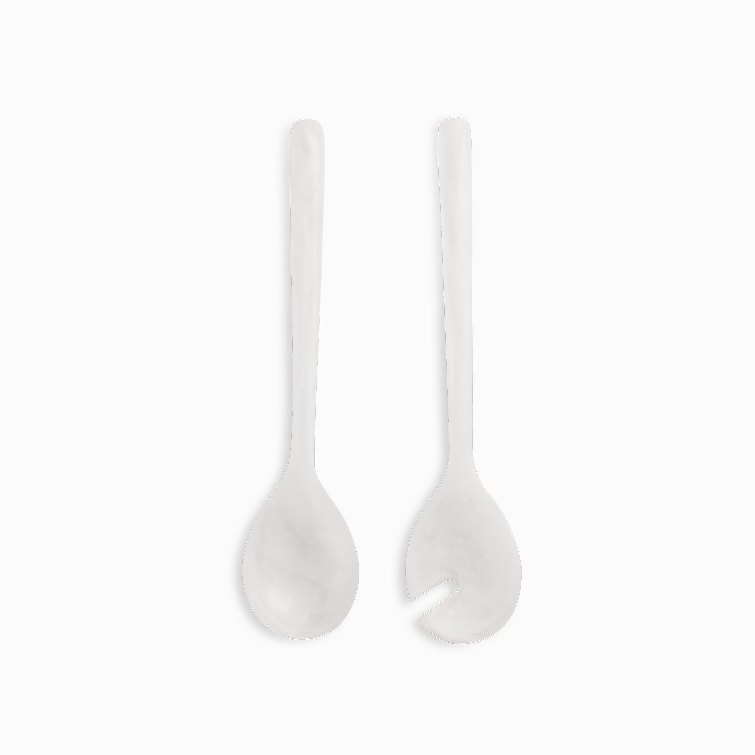 Servidoras en resina blanca set x2