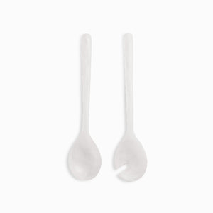 Servidoras en resina blanca set x2