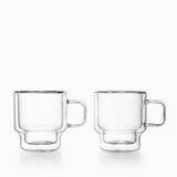 Mug doble pared 100ml set x2