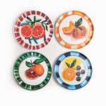 Platos melamina serie cocteles set x8