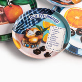 Platos melamina serie cocteles set x8
