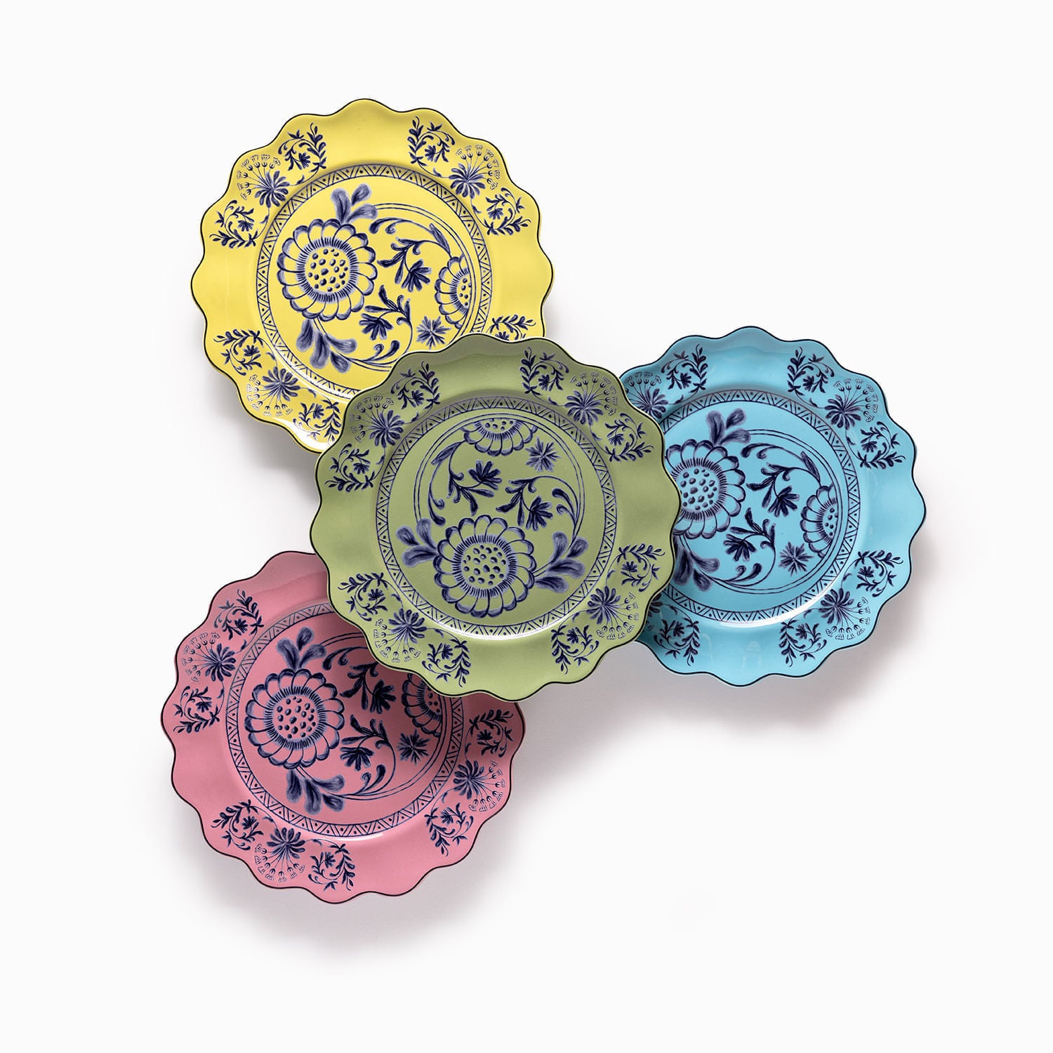 Plato mediano Versalles 21cm set x4