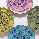 Plato mediano Versalles 21cm set x4