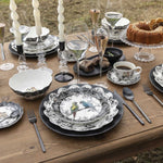 Pocillo y plato Alma Silvestre set x4