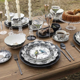 Pocillo y plato Alma Silvestre set x4