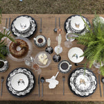 Pocillo y plato Alma Silvestre set x4