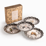 Plato mediano Alma Silvestre 21cm set x4