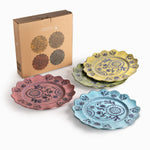 Plato principal Versalles 27cm set x4