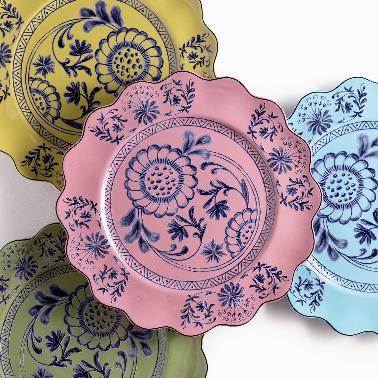 Plato principal Versalles 27cm set x4
