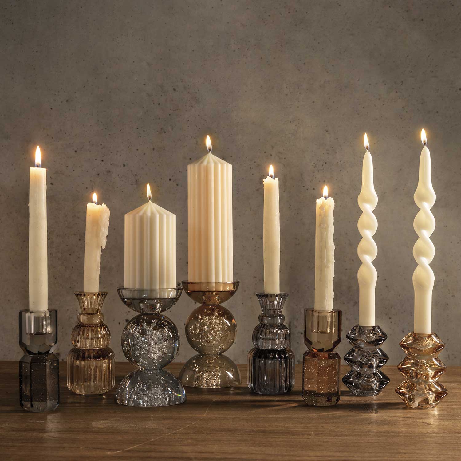 Candelabro Destine café