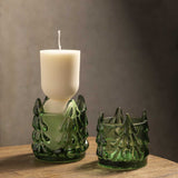 Candelabro árbol verde pequeño