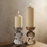 Candelabro Belina gris
