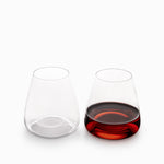 Vaso ovni en cristal 450ml set x2