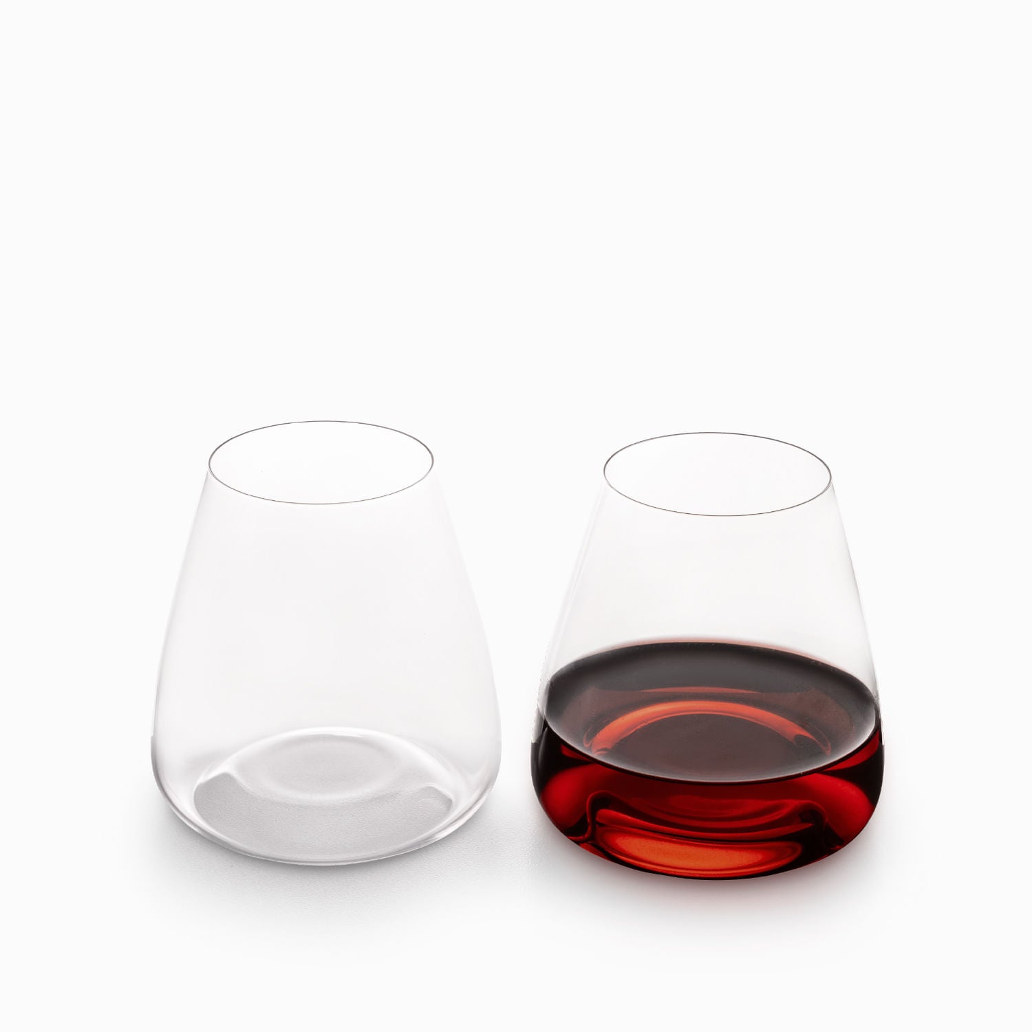 Vaso ovni en cristal 450ml set x2
