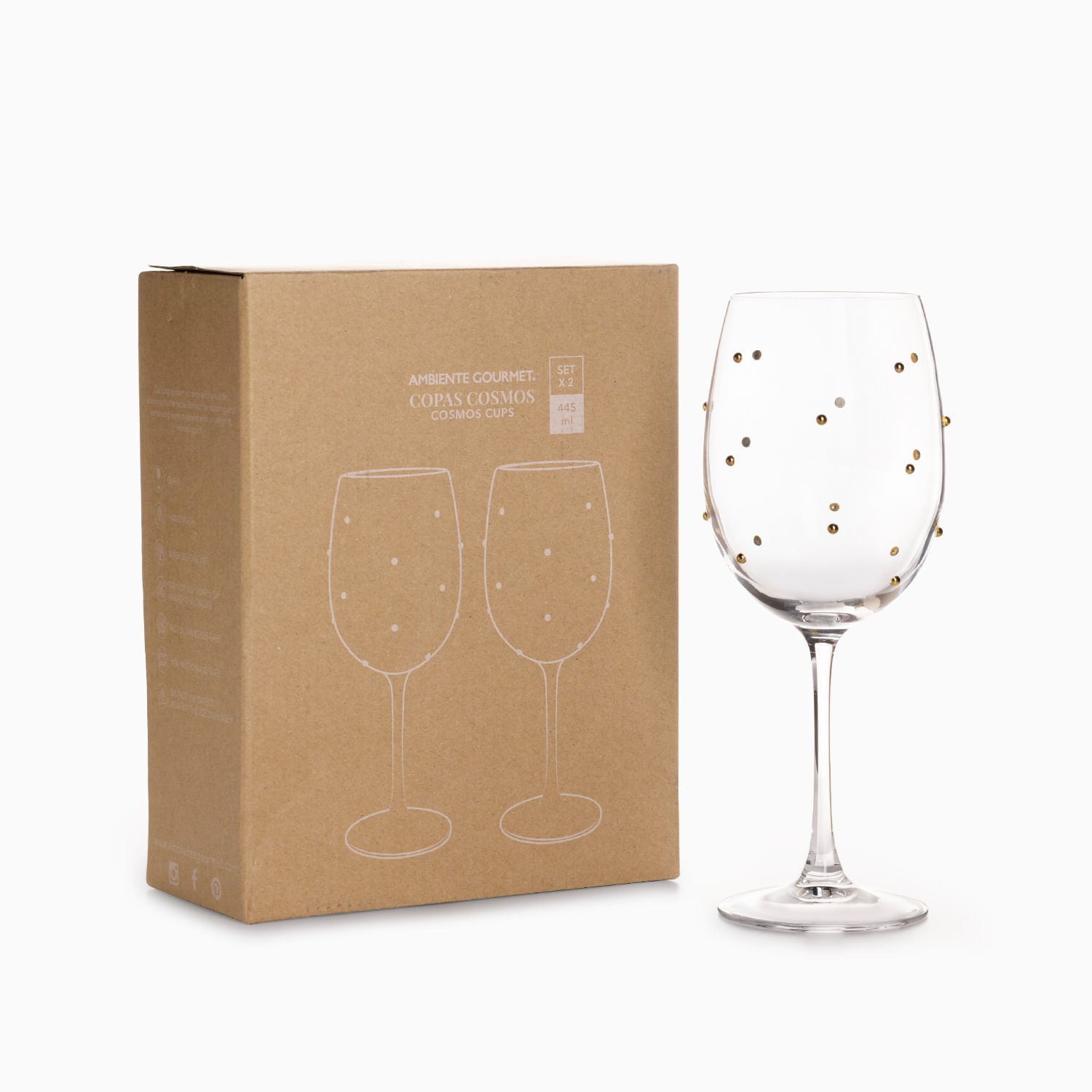 Copa Cosmos 445ml set x2
