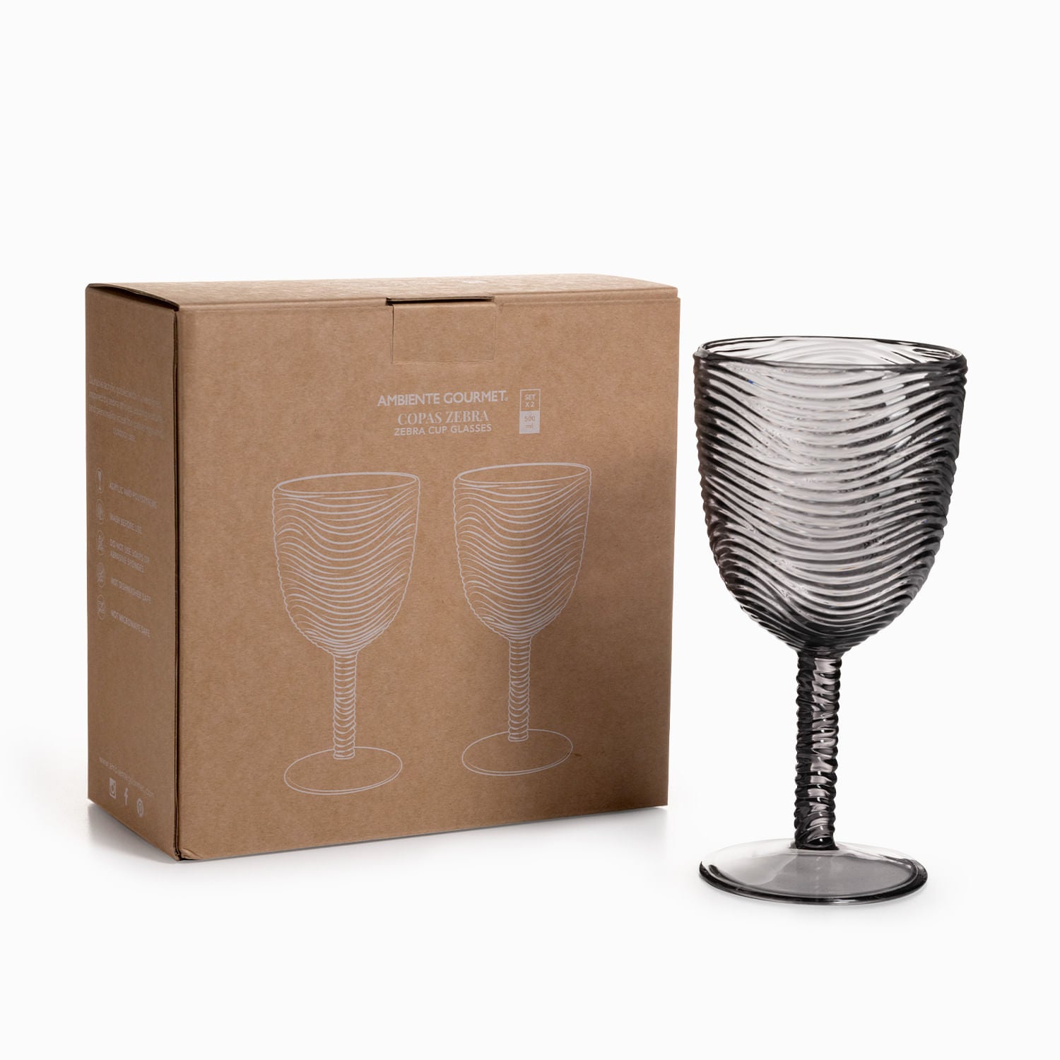 Copa Zebra set x2