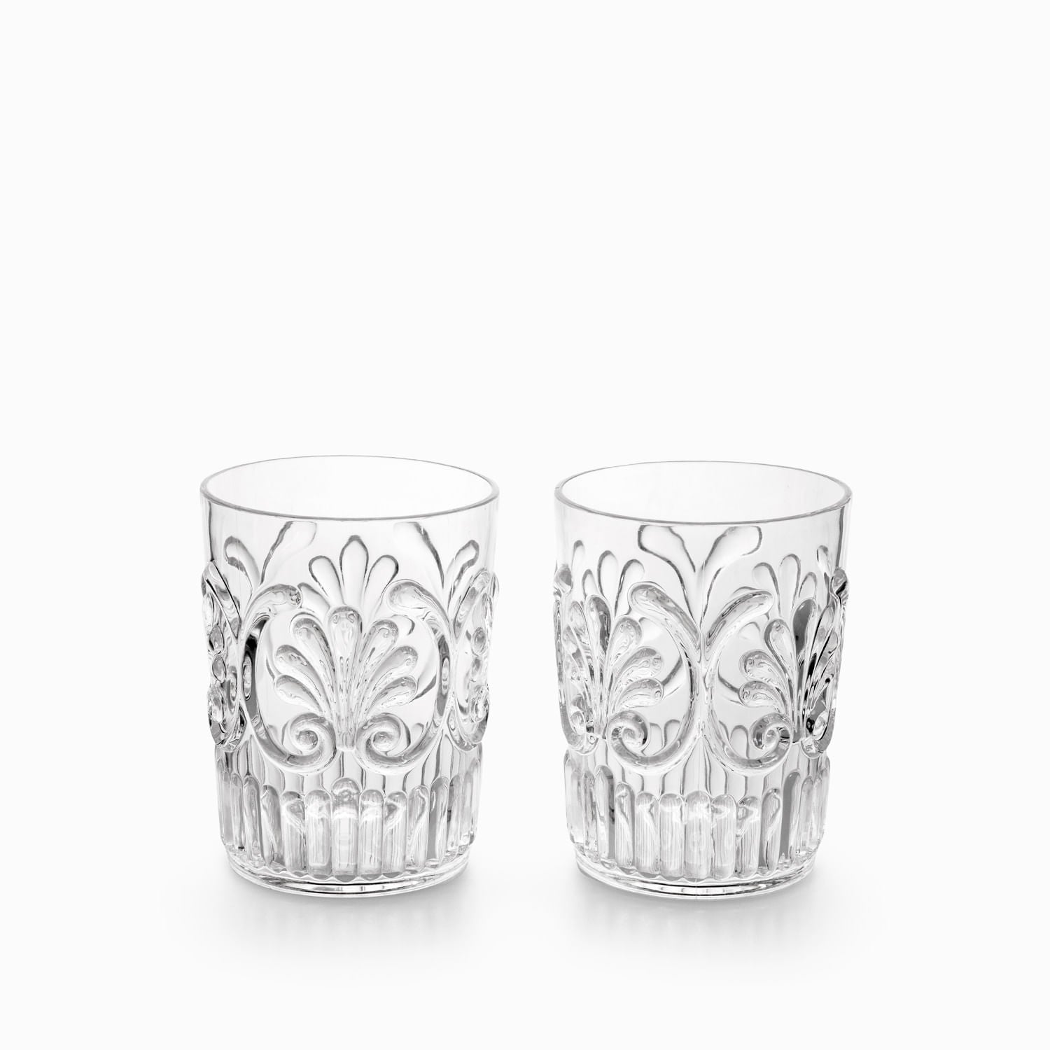 Vaso Gravur clear 470ml set x2