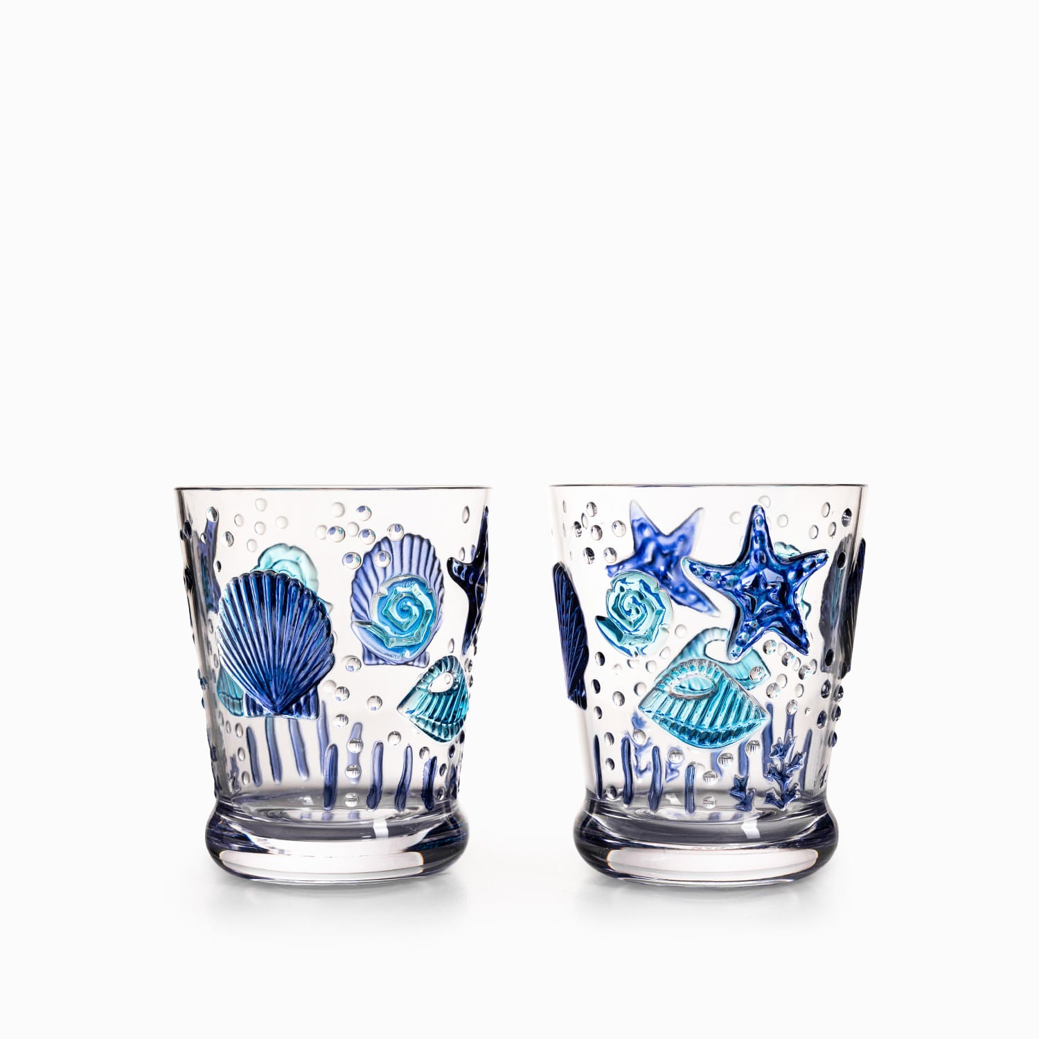 Vaso Atlantis en acrílico 350ml set x2