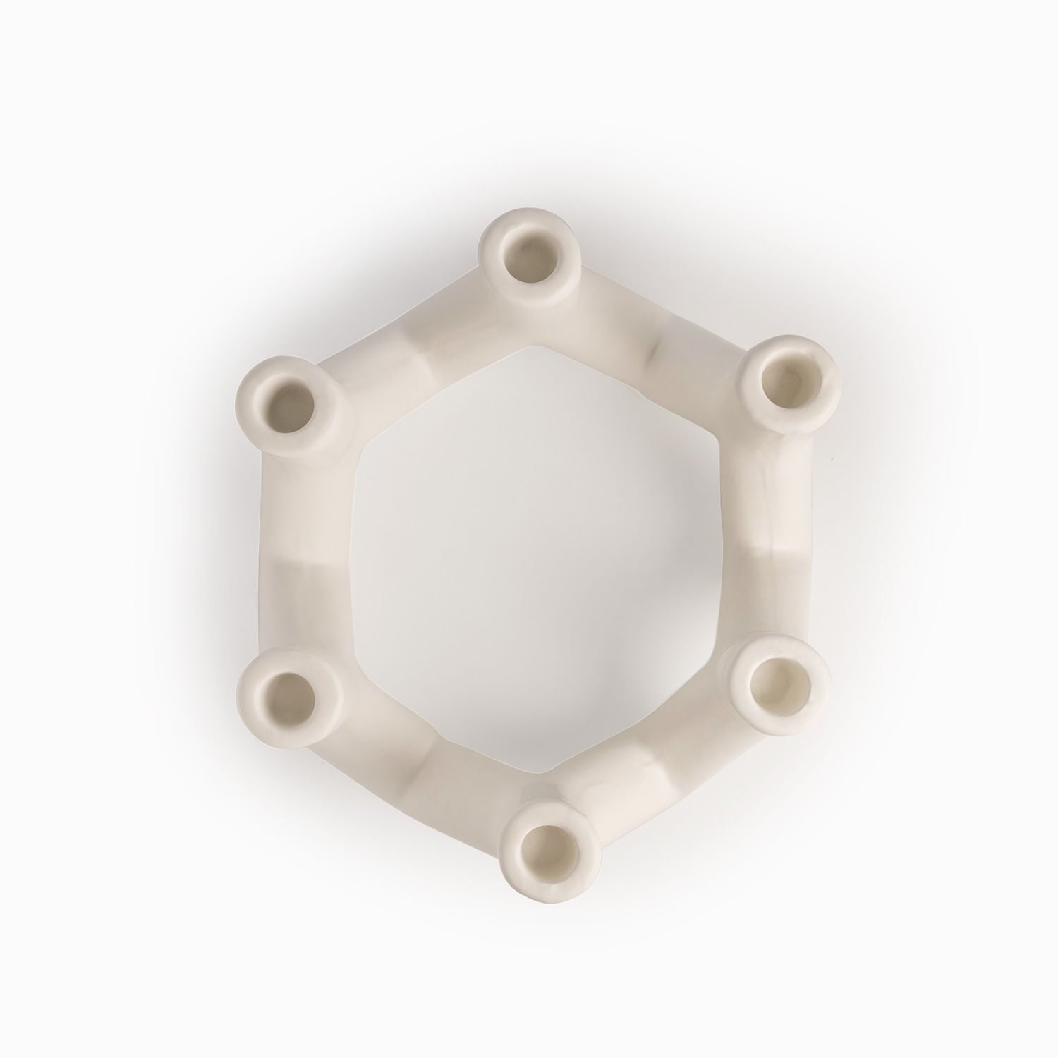 Candelabro blanco Gedem