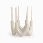 Candelabro blanco Gedem