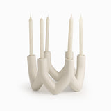 Candelabro blanco Gedem