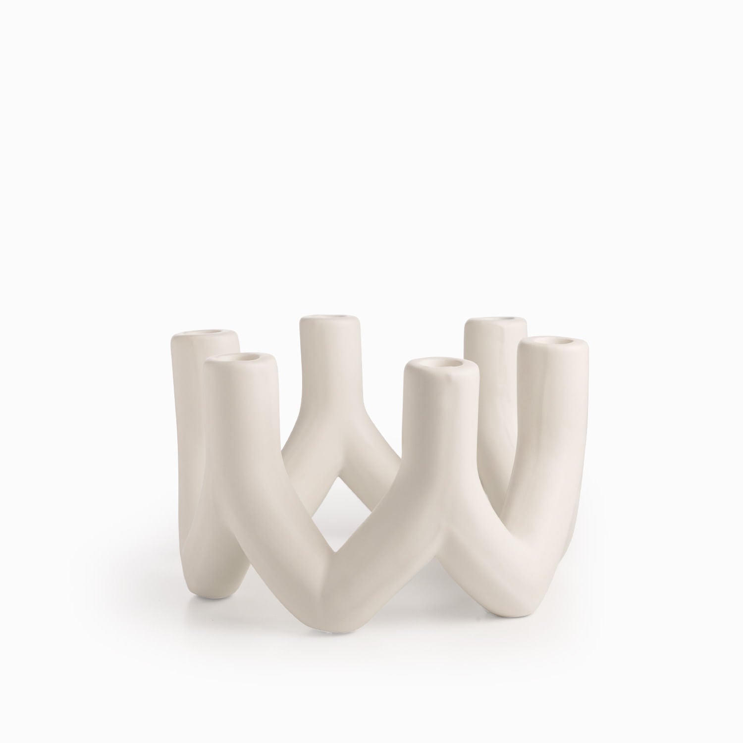 Candelabro blanco Gedem