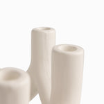 Candelabro blanco Gedem