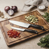 Cuchillo útil mango negro