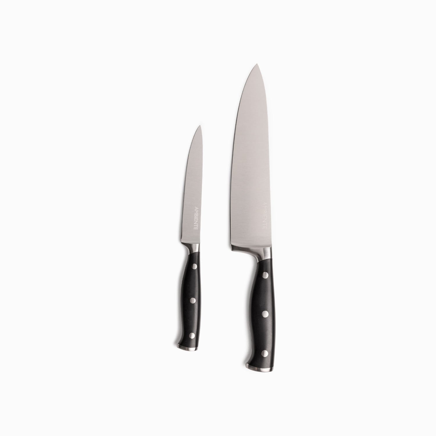 Cuchillo útil mango negro