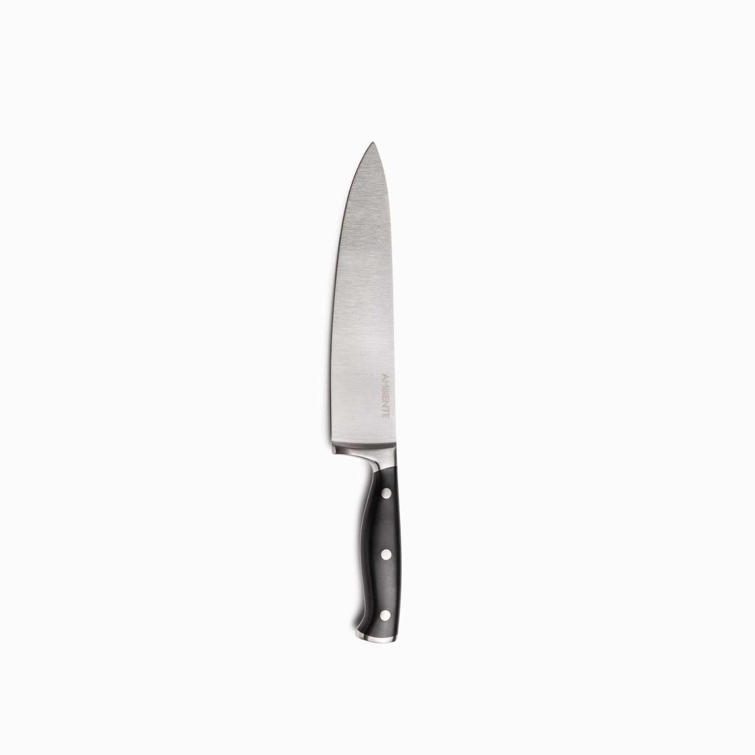 Cuchillo chef mango negro