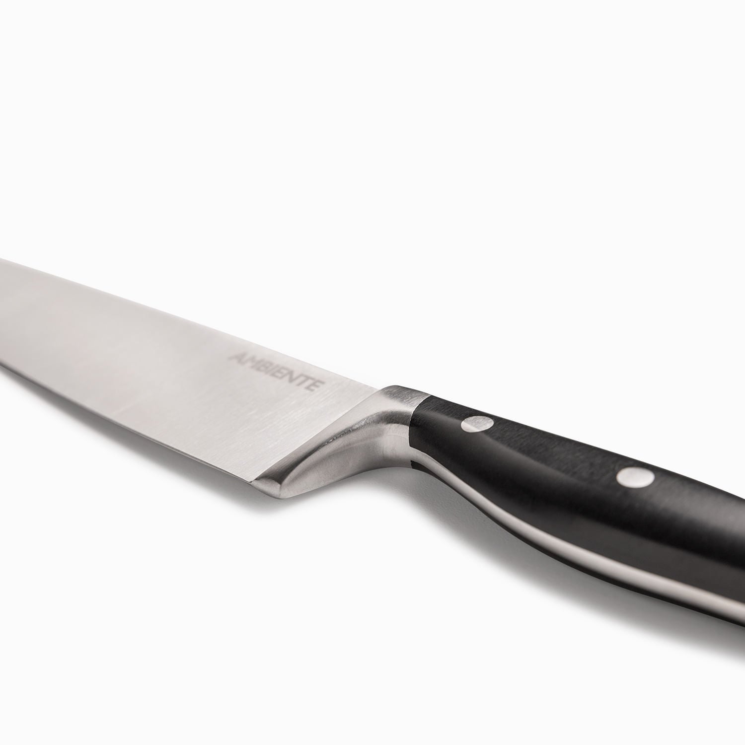Cuchillo chef mango negro