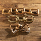 Cadena en madera cuadro