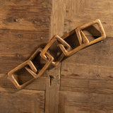 Cadena en madera cuadro