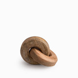 Nudo en madera aros