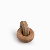 Nudo en madera aros