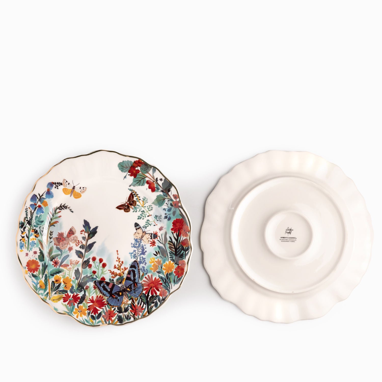 Plato principal Crisalia 27cm set x2