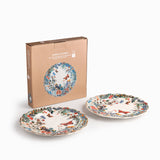 Plato mediano Crisalia 20cm set x2