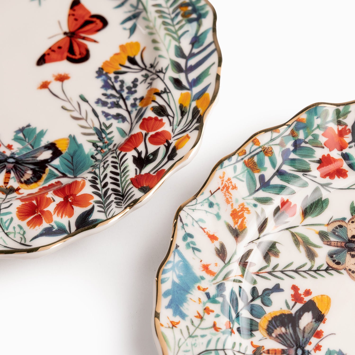 Plato mediano Crisalia 20cm set x2