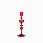 Candelabro luz de Noche Buena rojo 24.5cm