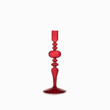 Candelabro luz de Noche Buena rojo 24.5cm