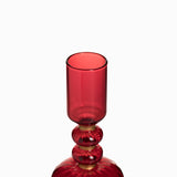Candelabro luz de Noche Buena rojo 24.5cm
