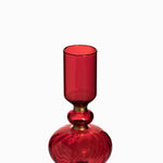 Candelabro luz de Noche Buena rojo 21.4cm