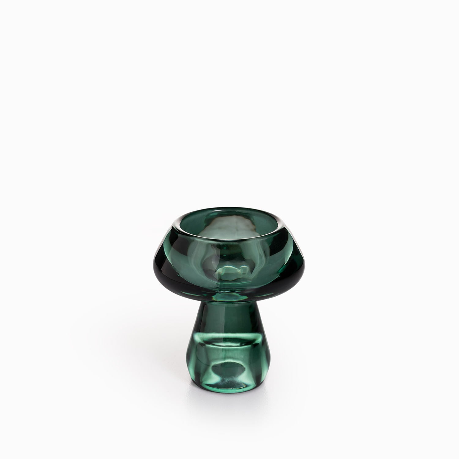 Candelabro hongo verde 7cm