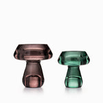Candelabro hongo café 9cm