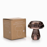 Candelabro hongo café 9cm